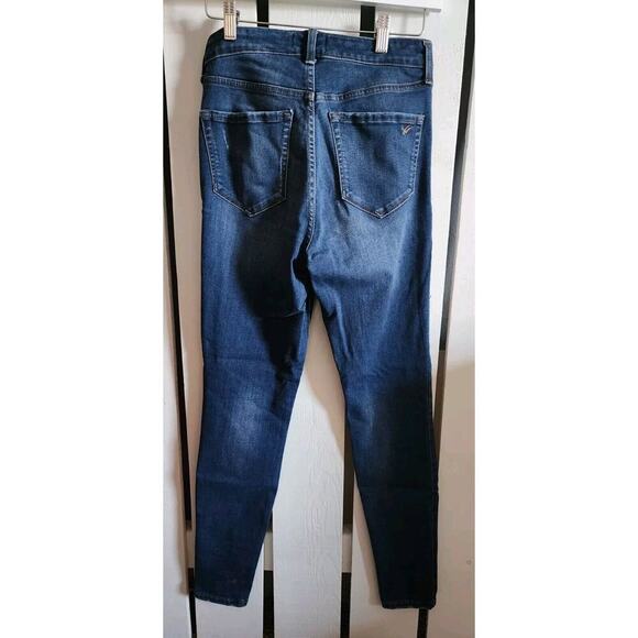 William Rast Sculpted High Rise Skinny Leg Rustic 27 New Wave Fading Jeans - Picture 4 of 8